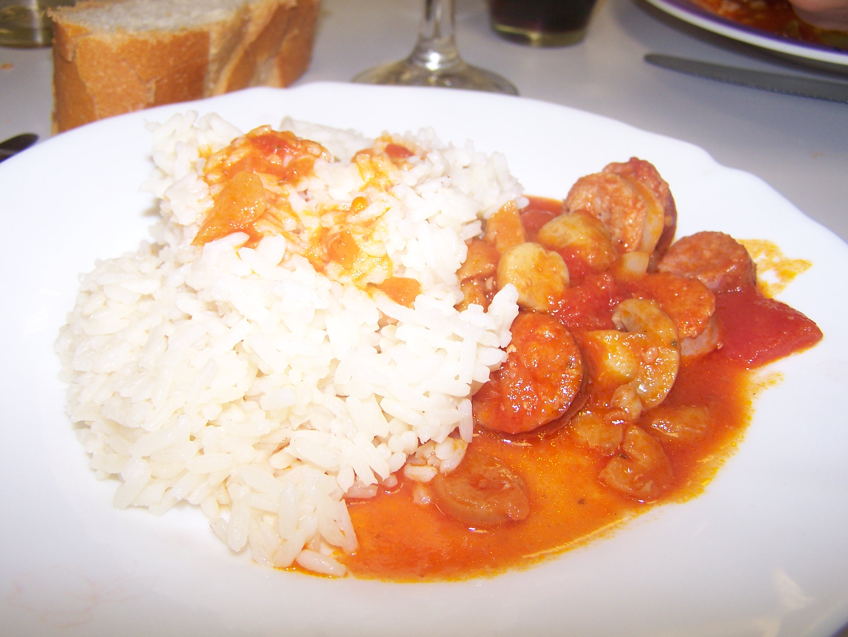 Rougaille saucisse